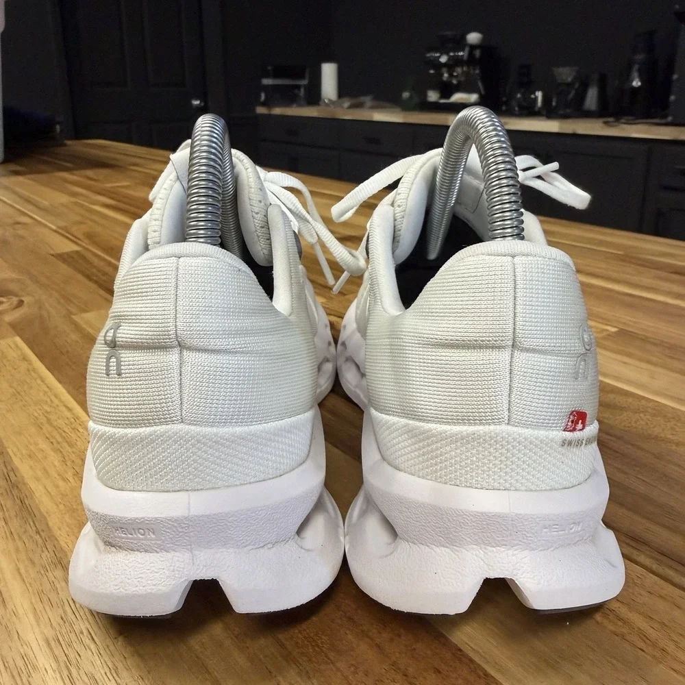 On Cloudsurfer Womens Size 8 White Frost Athletic Running Walking Shoes Sneakers